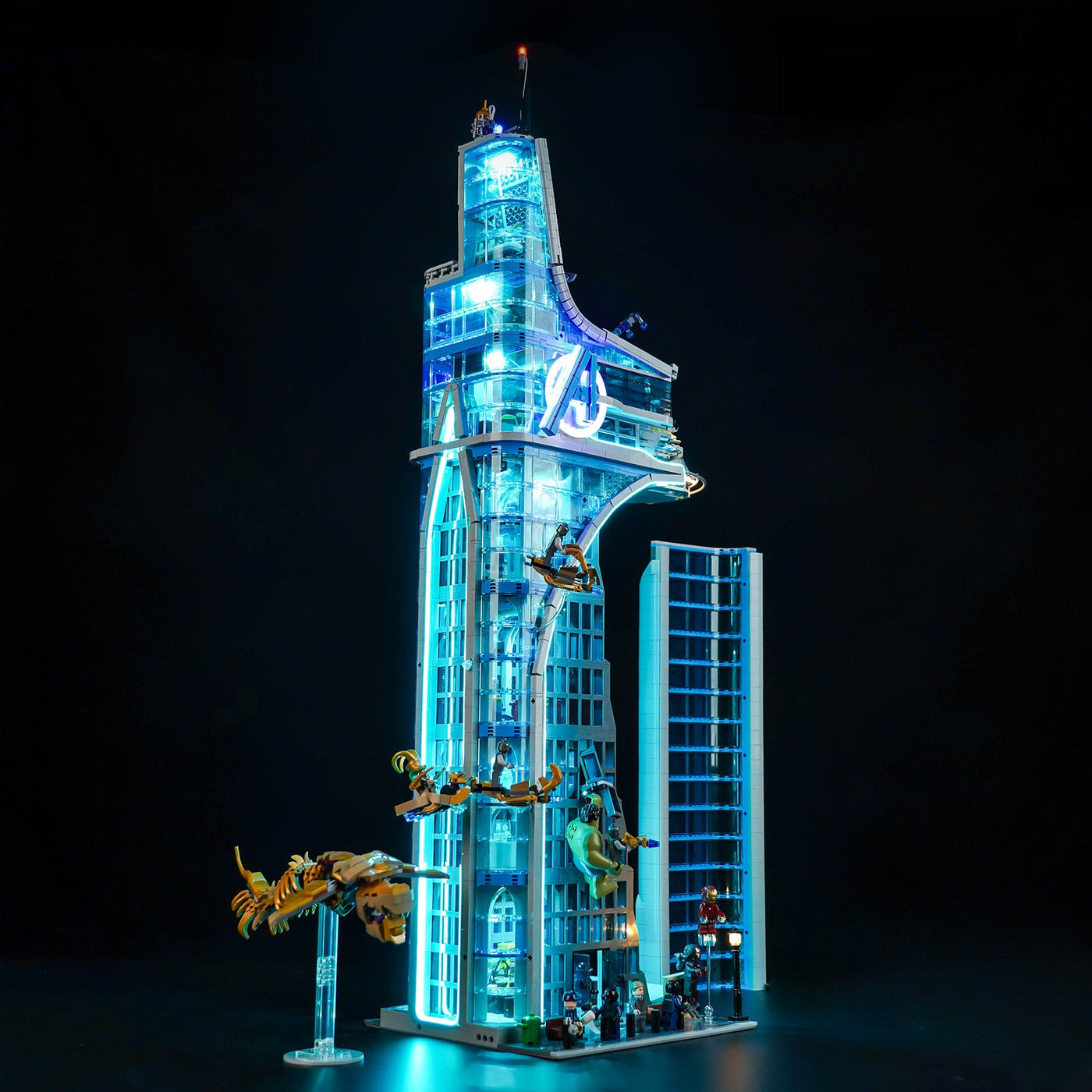 BrickBling Light Kit for LEGO Marvel Avengers Tower 76269 GC Version