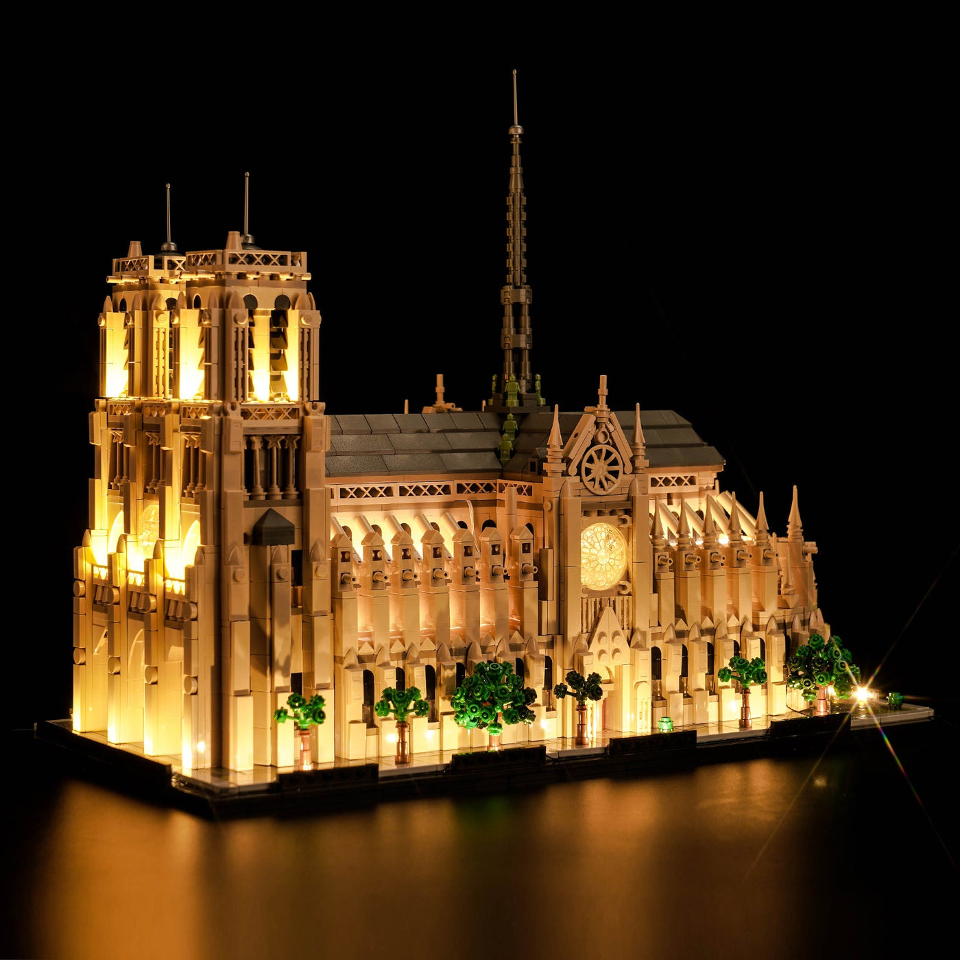 BrickBling Light Kit for LEGO Architecture Notre-Dame de Paris 21061