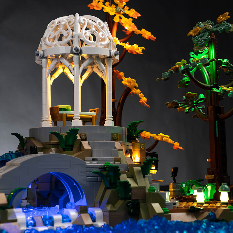 BrickBling Light Kit for LEGO The Lord Of The Rings: Rivendell 10316