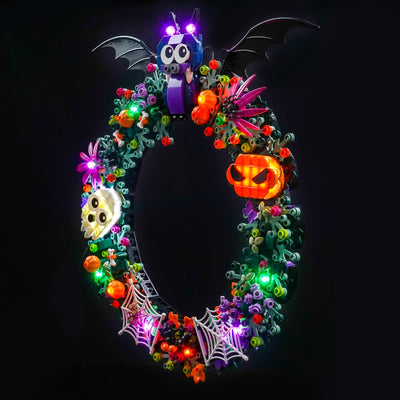 BrickBling Light Kit for LEGO Halloween Wreath 40825