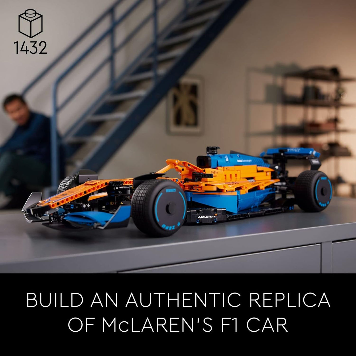 LEGO Technic McLaren Formule 1 Raceauto 42141 - 1434 onderdelen