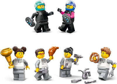 LEGO City F1 Garage with Mercedes-AMG and Alpine Cars Kit