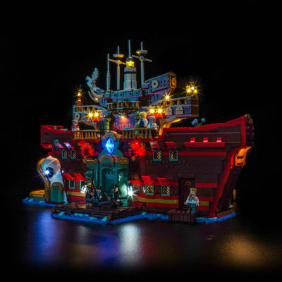 BrickBling Light Kit for LEGO One Piece The Baratie Floating Restaurant 75640