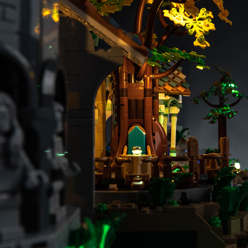 BrickBling Light Kit for LEGO The Lord Of The Rings: Rivendell 10316