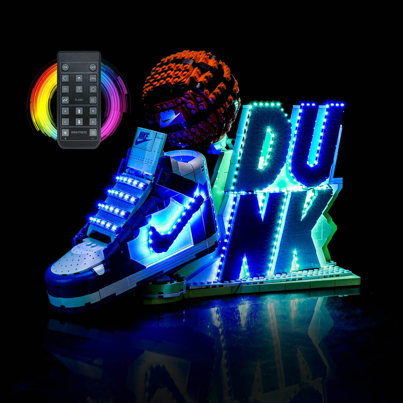BrickBling Light Kit for LEGO Nike Dunk x LEGO Set 43008