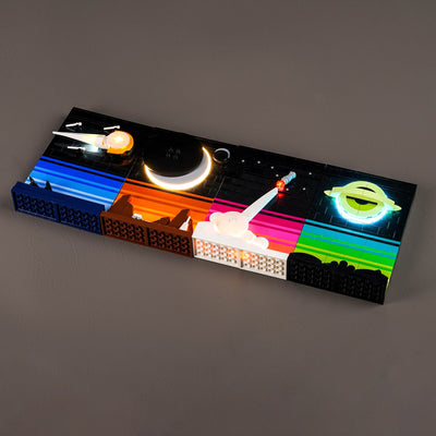 BrickBling Light Kit for LEGO Tales of The Space Age 21340