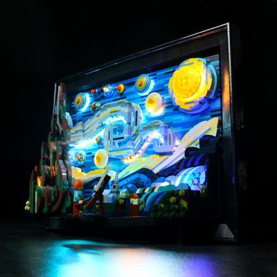 BrickBling Light Kit for LEGO Vincent van Gogh - The Starry Night 21333