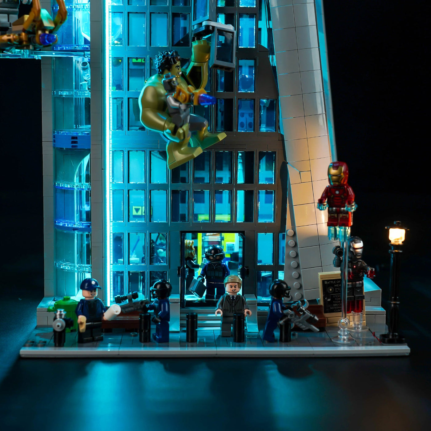 BrickBling Light Kit for LEGO Marvel Avengers Tower 76269 GC Version