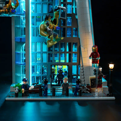 BrickBling Light Kit for LEGO Marvel Avengers Tower 76269 GC Version