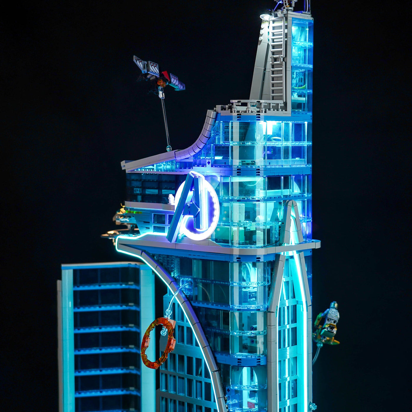 BrickBling Light Kit for LEGO Marvel Avengers Tower 76269 GC Version