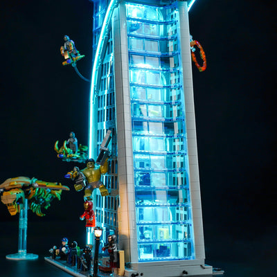 BrickBling Light Kit for LEGO Marvel Avengers Tower 76269 GC Version