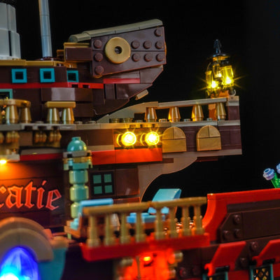 BrickBling Light Kit for LEGO One Piece The Baratie Floating Restaurant 75640