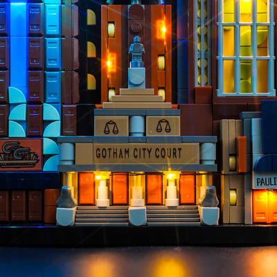 BrickBling Light Kit for LEGO Batman: The Animated Series Gotham City™ 76271