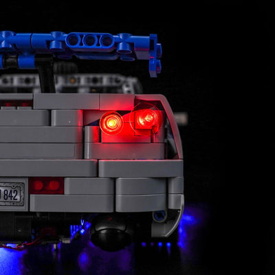 BrickBling Light Kit for LEGO Technic 2 Fast 2 Furious Nissan Skyline GT-R (R34) Car 42210
