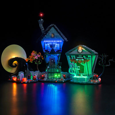 BrickBling Light Kit for LEGO Ideas Disney Tim Burton's The Nightmare Before Christmas 21351