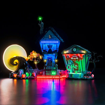BrickBling Light Kit for LEGO Ideas Disney Tim Burton's The Nightmare Before Christmas 21351  Plus Version