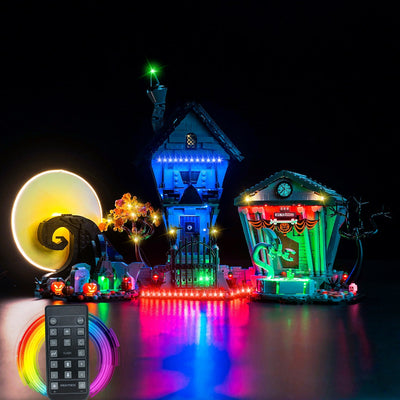 BrickBling Light Kit for LEGO Ideas Disney Tim Burton's The Nightmare Before Christmas 21351  Plus Version