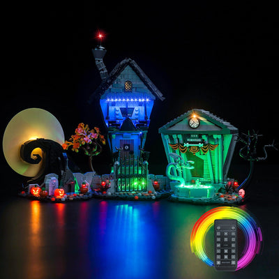 BrickBling Light Kit for LEGO Ideas Disney Tim Burton's The Nightmare Before Christmas 21351