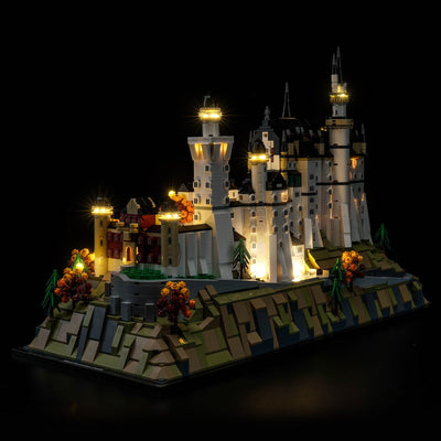 BrickBling Light Kit for LEGO Architecture Neuschwanstein Castle 21063 New Version