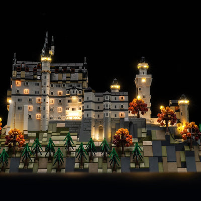 BrickBling Light Kit for LEGO Architecture Neuschwanstein Castle 21063 New Version