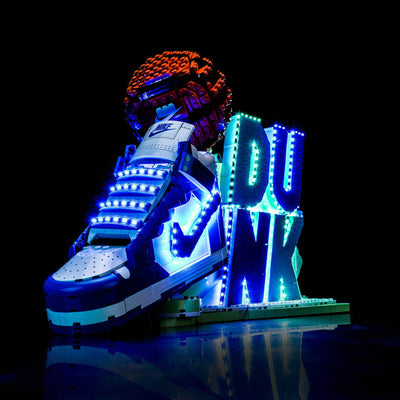 BrickBling Light Kit for LEGO Nike Dunk x LEGO Set 43008
