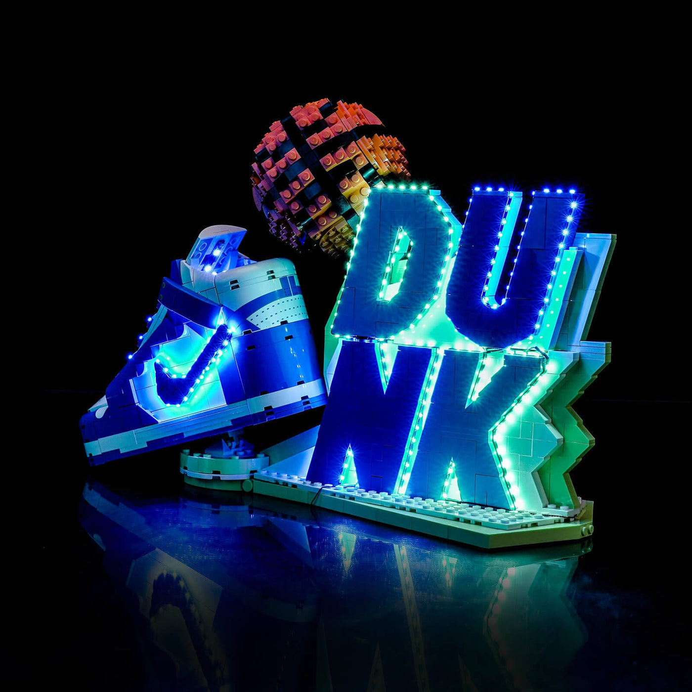 BrickBling Light Kit for LEGO Nike Dunk x LEGO Set 43008
