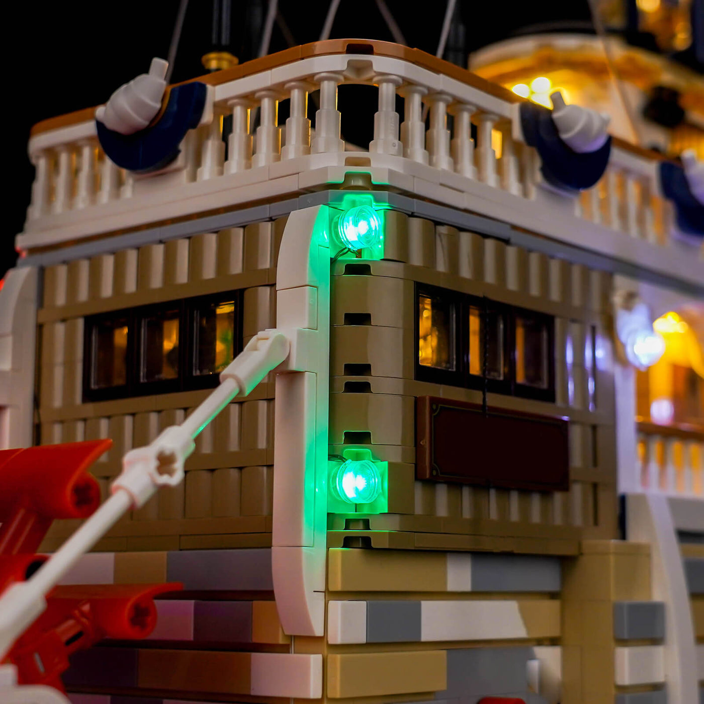 BrickBling Light Kit for LEGO  Ideas River Steamboat 21356