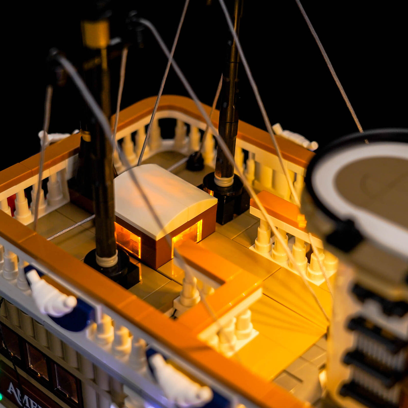 BrickBling Light Kit for LEGO  Ideas River Steamboat 21356