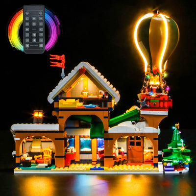 BrickBling Light Kit for LEGO Icons Santa's Post Office 10339