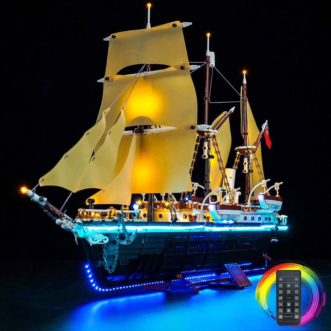 BrickBling Light Kit for LEGO Icons The Endurance 10335