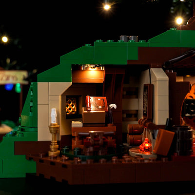 BrickBling Light Kit for LEGO Icons The Lord of the Rings: The Shire™ 10354
