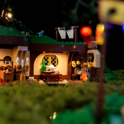 BrickBling Light Kit for LEGO Icons The Lord of the Rings: The Shire™ 10354