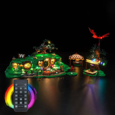 BrickBling Light Kit for LEGO Icons The Lord of the Rings: The Shire™ 10354