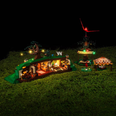 BrickBling Light Kit for LEGO Icons The Lord of the Rings: The Shire™ 10354