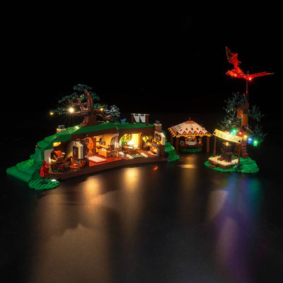 BrickBling Light Kit for LEGO Icons The Lord of the Rings: The Shire™ 10354