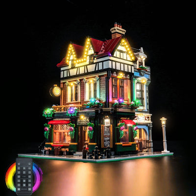 BrickBling Light Kit for LEGO Icons Tudor Corner 10350