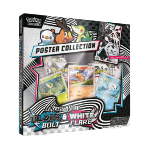 Pokémon Black Bolt & White Flare Poster