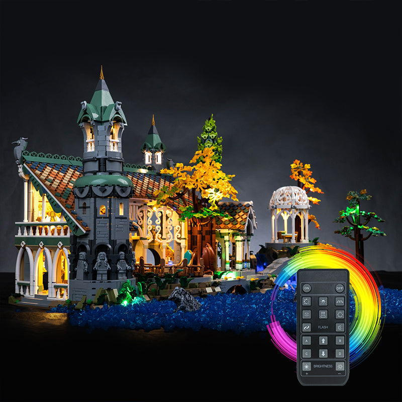 BrickBling Light Kit for LEGO The Lord Of The Rings: Rivendell 10316