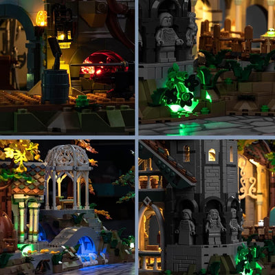 BrickBling Light Kit for LEGO The Lord Of The Rings: Rivendell 10316