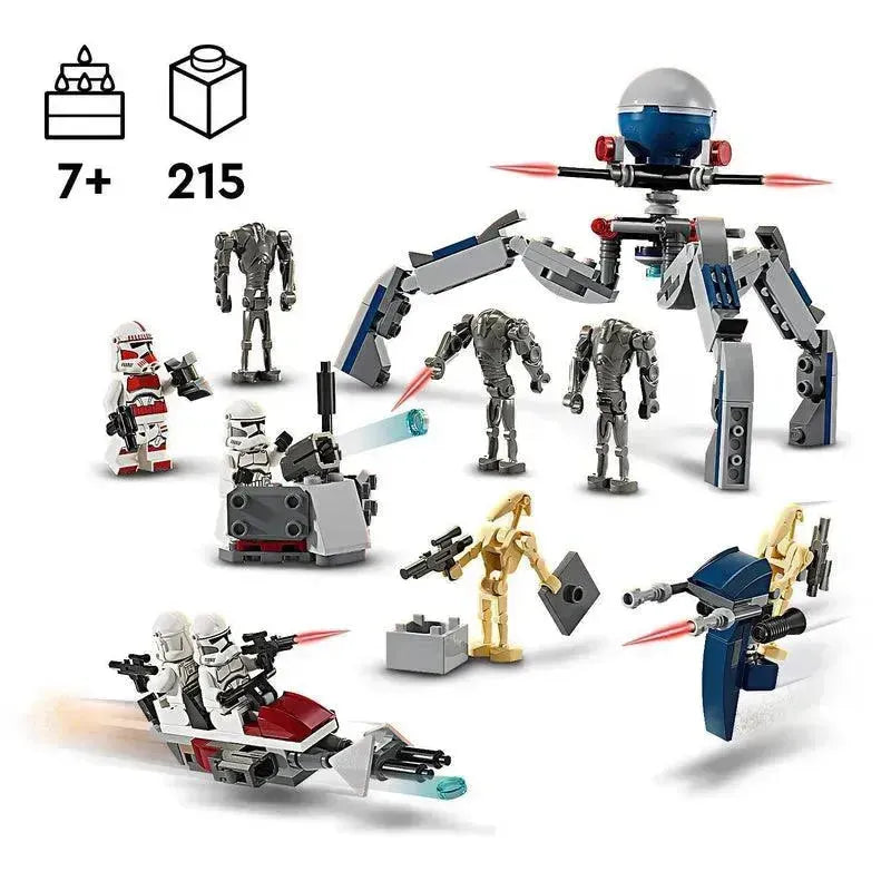 LEGO Clone Trooper™ & Battle Droid™ Battle Pack 75372 StarWars