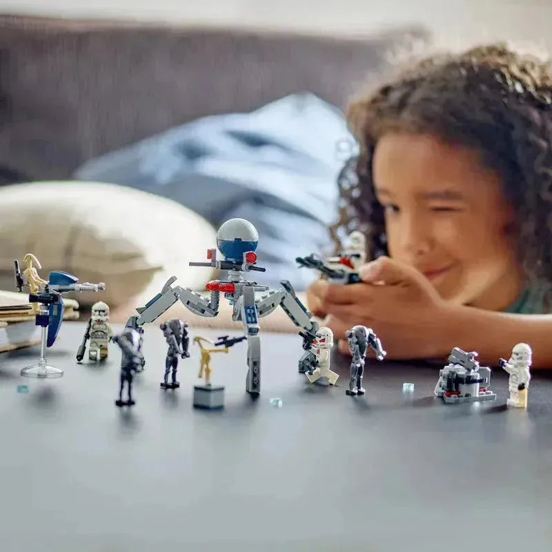 LEGO Clone Trooper™ & Battle Droid™ Battle Pack 75372 StarWars