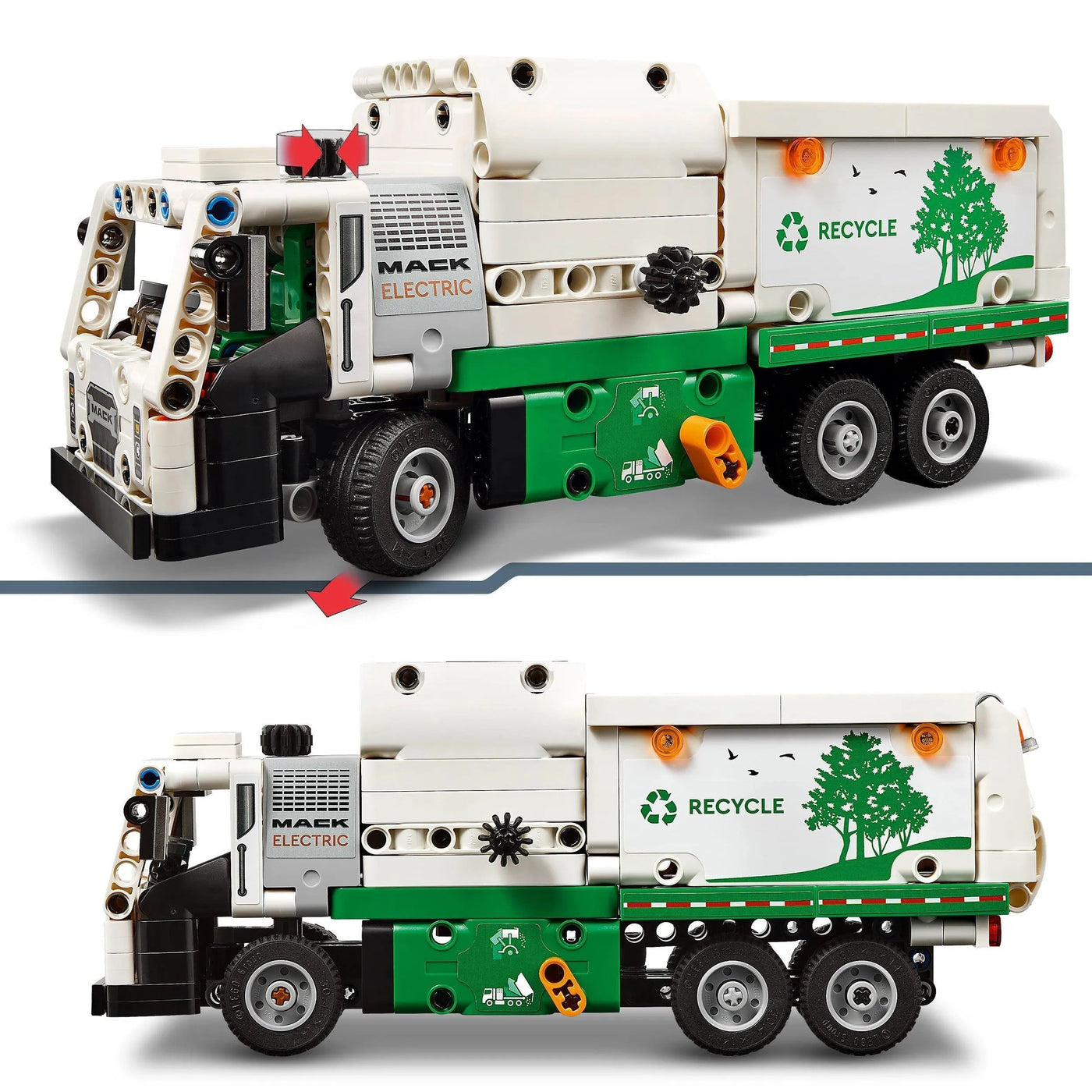 LEGO MACK LR Electrische vuilniswagen 42167 Technic