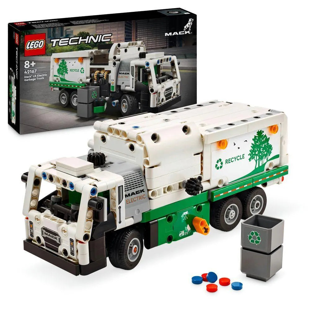 LEGO MACK LR Electrische vuilniswagen 42167 Technic