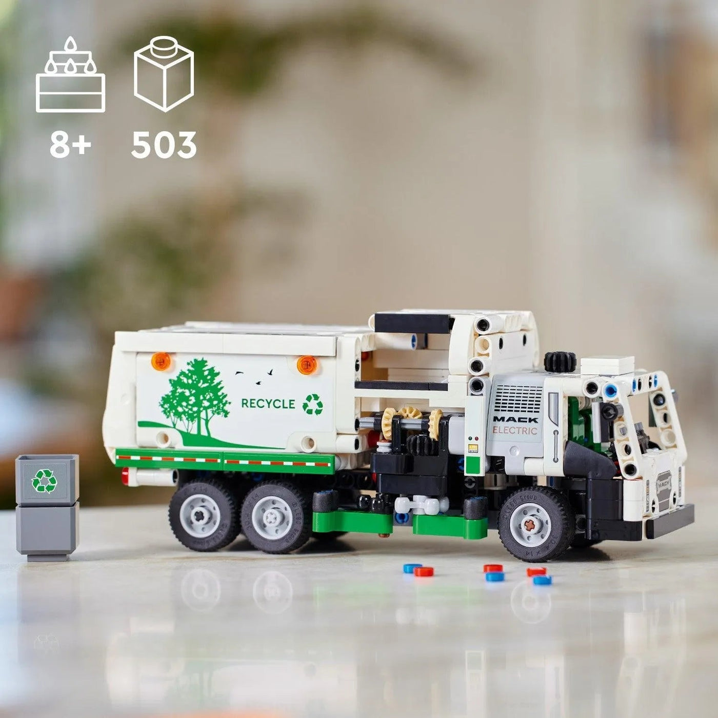 LEGO MACK LR Electrische vuilniswagen 42167 Technic
