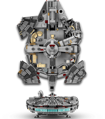 LEGO Millennium Falcon 2019: 1.351 delig 75257 StarWars UCS