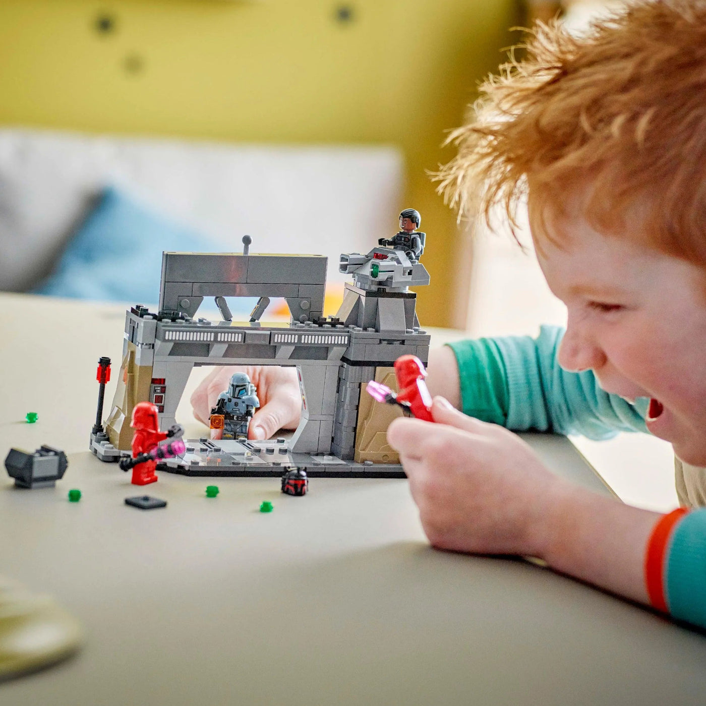 LEGO Paz Vizsla™ en Moff Gideon™ duel 75386 StarWars
