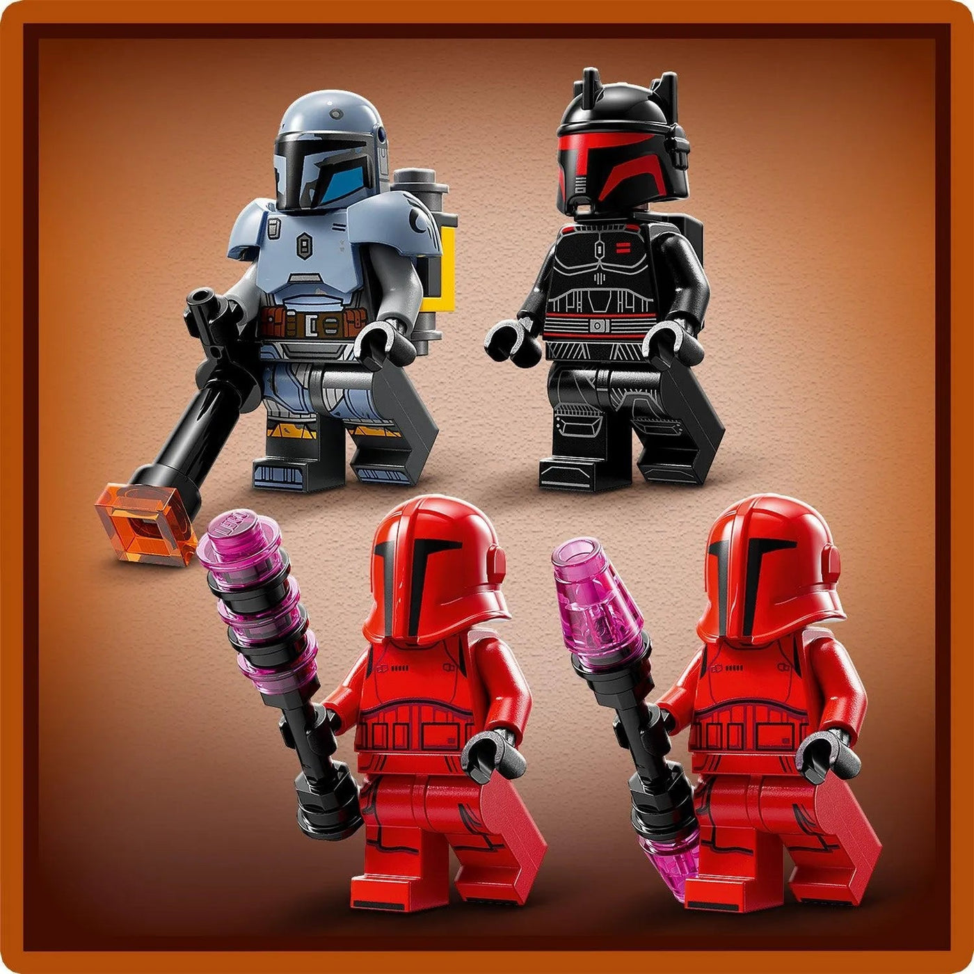 LEGO Paz Vizsla™ en Moff Gideon™ duel 75386 StarWars