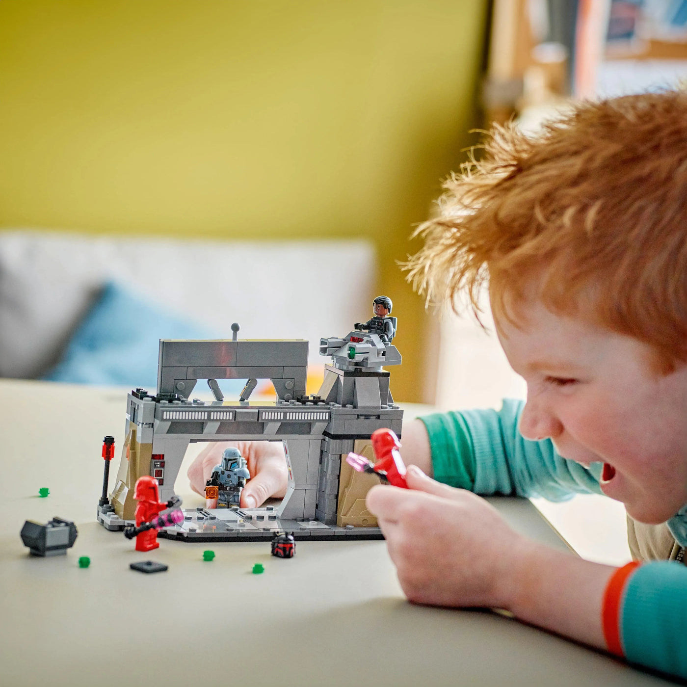 LEGO Paz Vizsla™ en Moff Gideon™ duel 75386 StarWars
