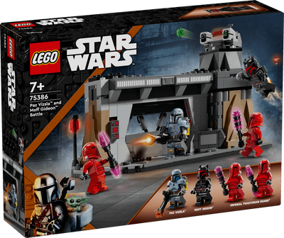 LEGO Paz Vizsla™ en Moff Gideon™ duel 75386 StarWars