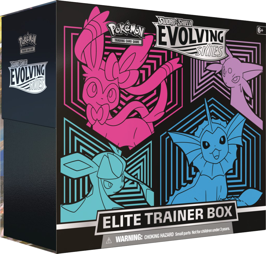 Pokémon TCG: Sword & Shield - Evolving Skies: Eeveelutions B Elite Trainer Box